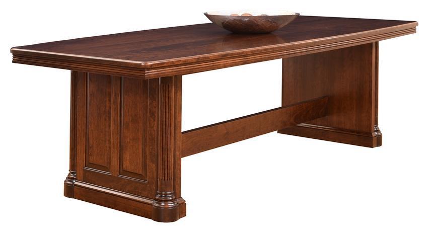 Traditional Conference Table with Panel Ends |