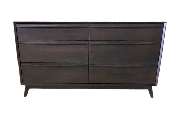 black dress grey suit Mid-Century Modern Black 2-Drawer Wood Nightstand 20
