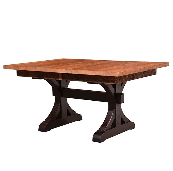 Croft Reclaimed Barnwood Table from DutchCrafters Amish Furniture