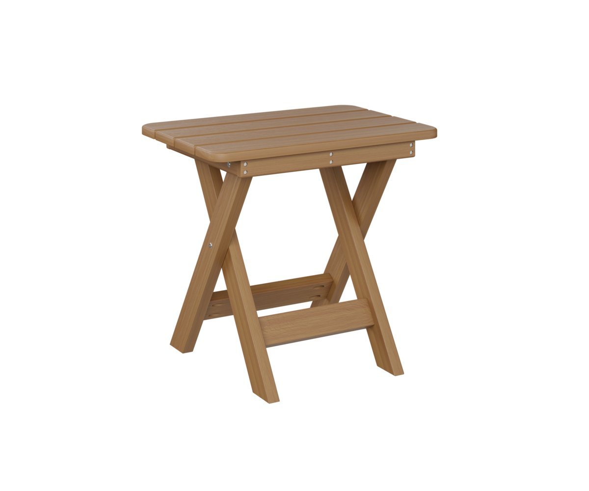 Berlin Gardens Folding Poly End Table - Quality American Made