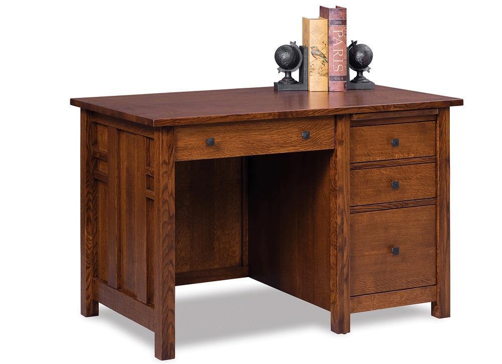 Small Pure Mission Desk from DutchCrafters Amish Furniture