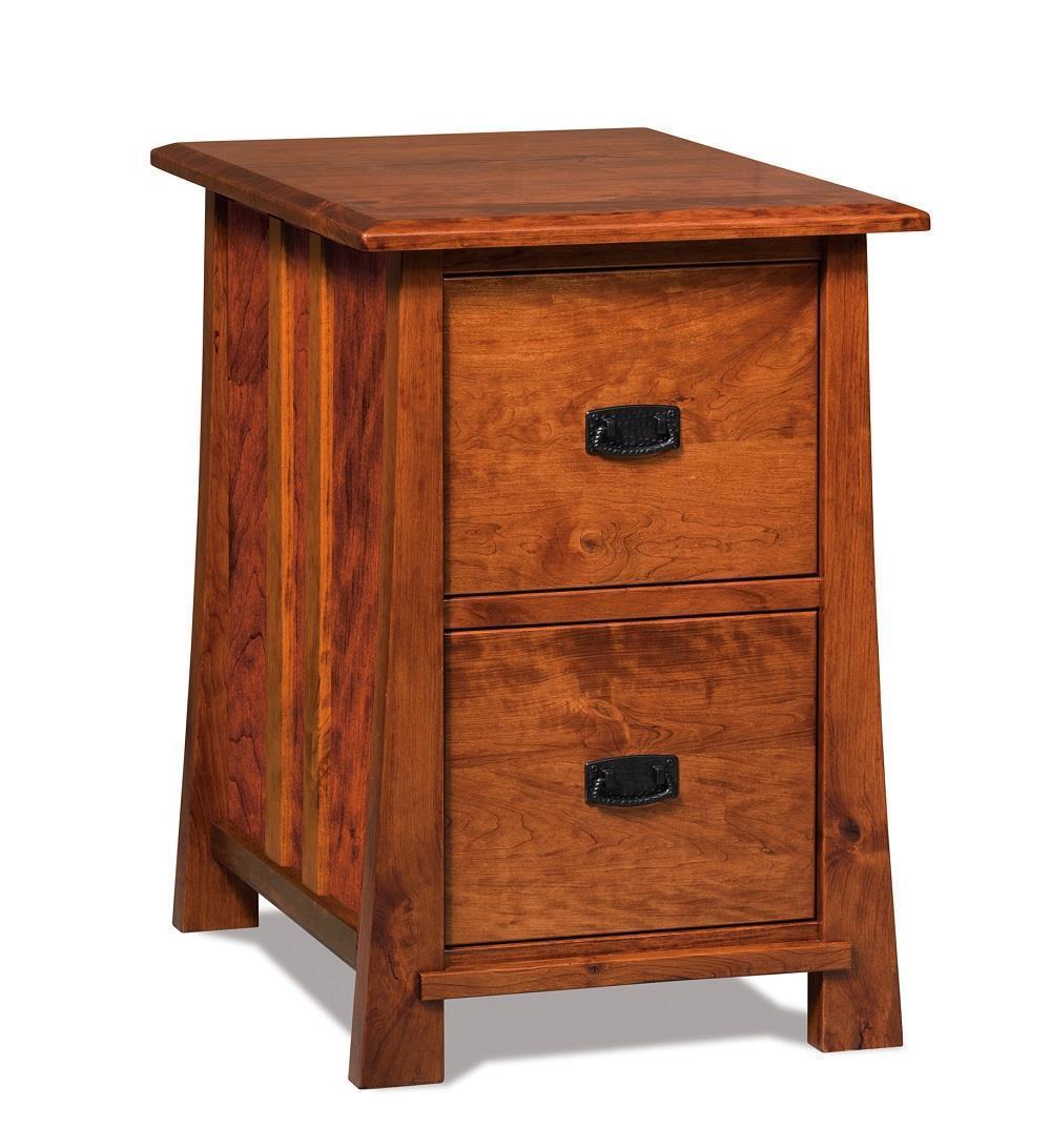 Stellar Two Drawers Filing Cabinet from DutchCrafters Amish Furniture