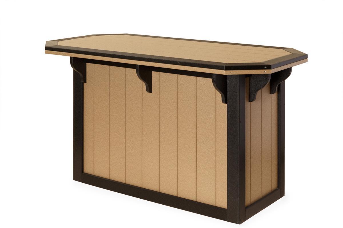 Blaze Poly Bar Table from DutchCrafters Amish Furniture