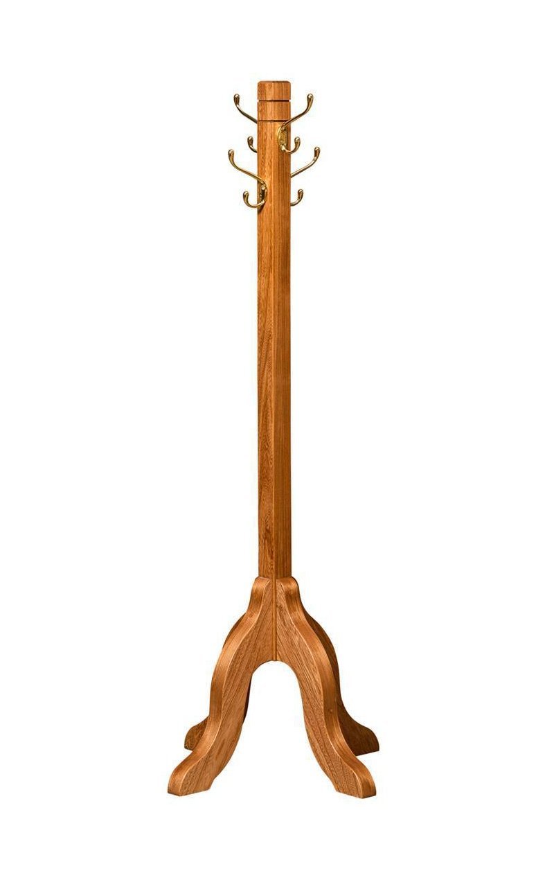 Claude Standing Coat Rack from DutchCrafters Amish Furniture