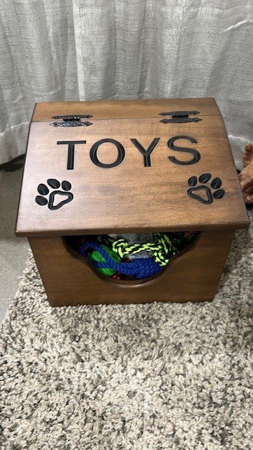Amish Pet Toy Box - Quick Ship
