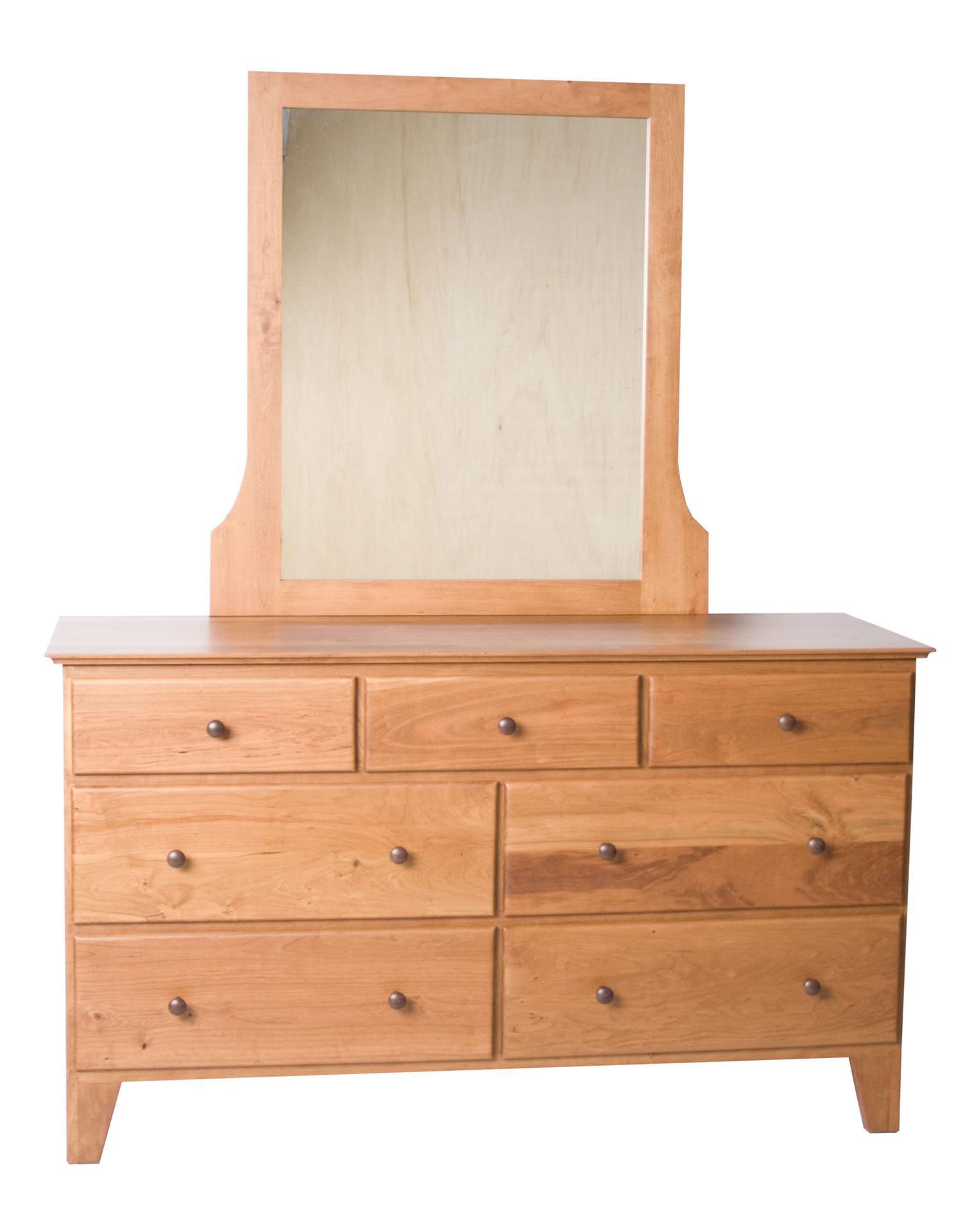 Grosbeak 58" Dresser with Optional Mirror from DutchCrafters Amish