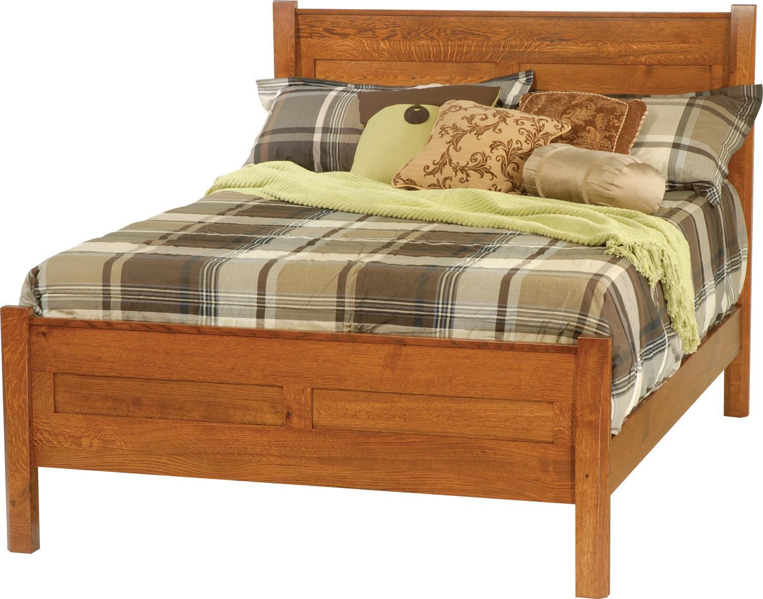 Amish Flint Ridge Bed from DutchCrafters Amish Furniture