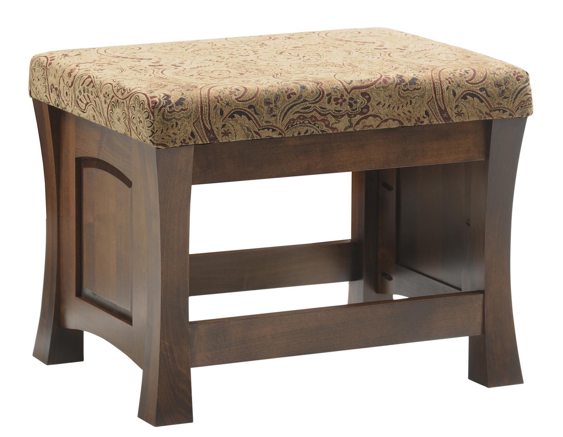 Woodbury Ottoman by DutchCrafters Amish Furniture