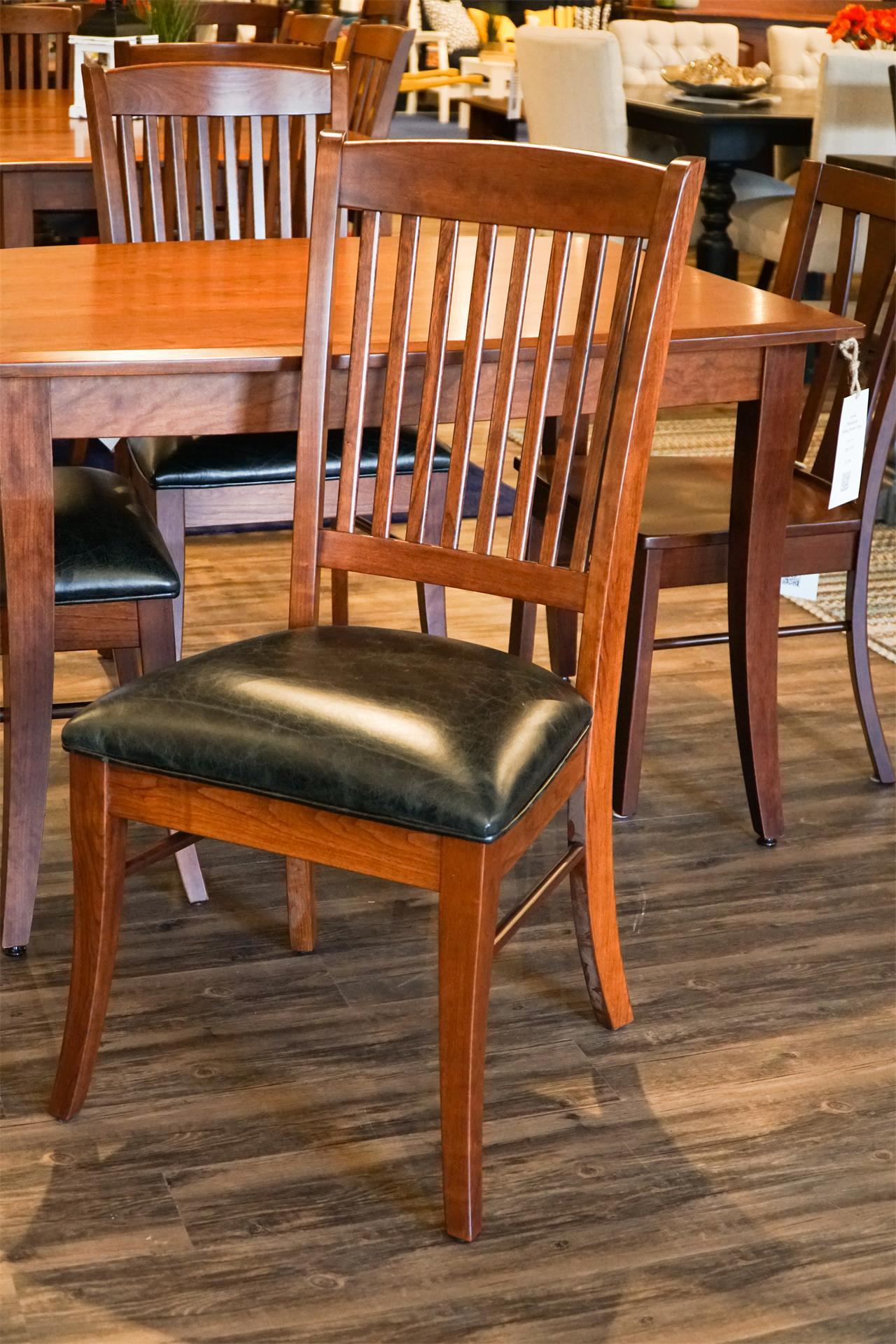 In Stock Cherry Wood Dining Chair From Dutchcrafters Amish Furniture