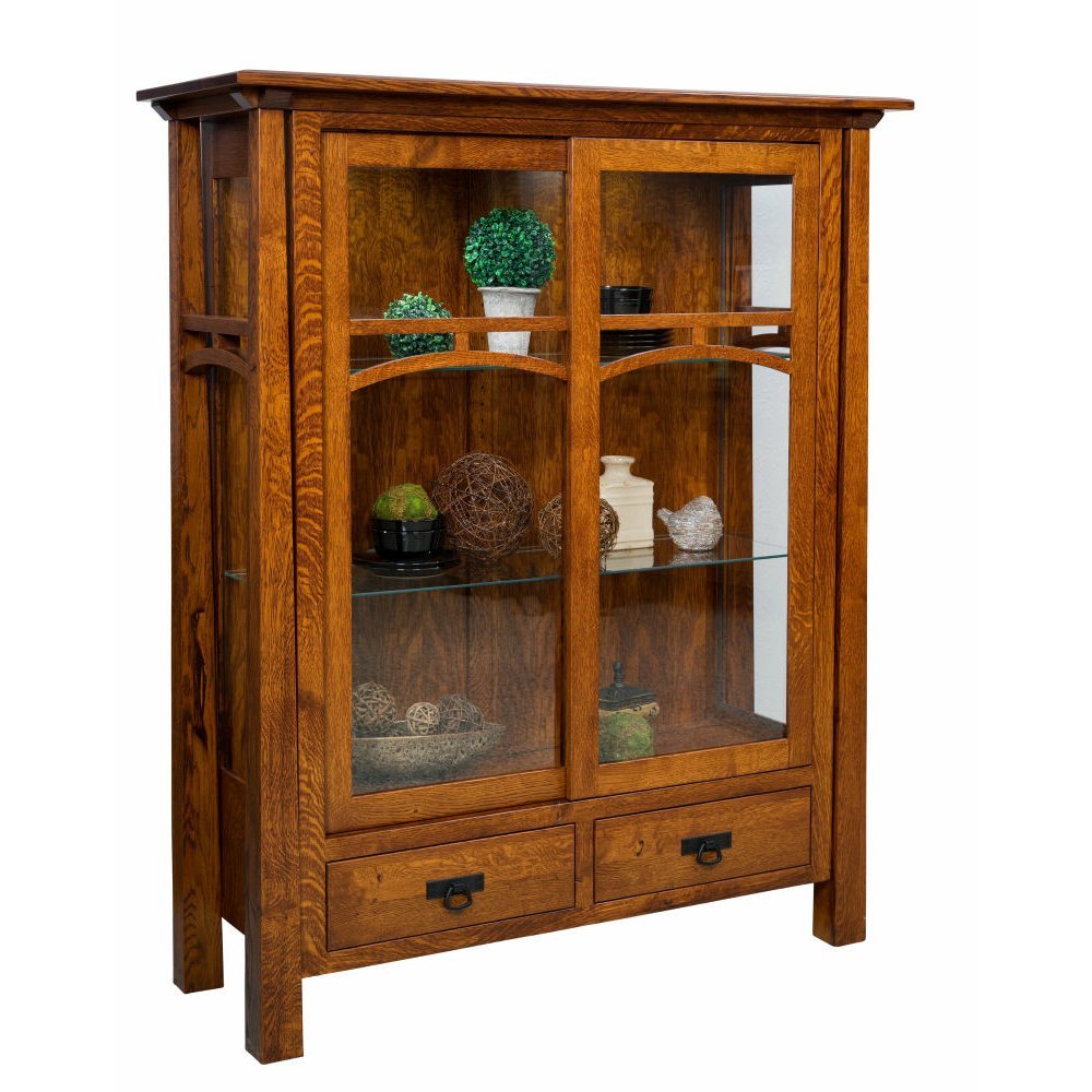 Davidson Curio Cabinet from DutchCrafters Amish Furniture