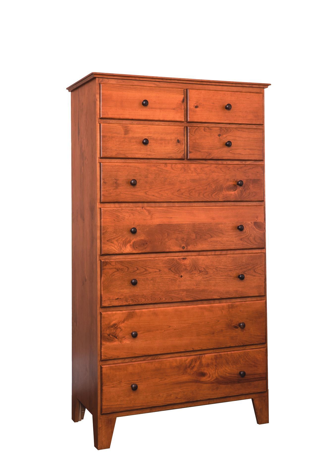 Grosbeak Nine Drawer Chest from DutchCrafters Amish Furniture