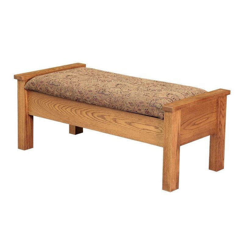 Amish-crafted Storage Bench with Lift Top Seat |