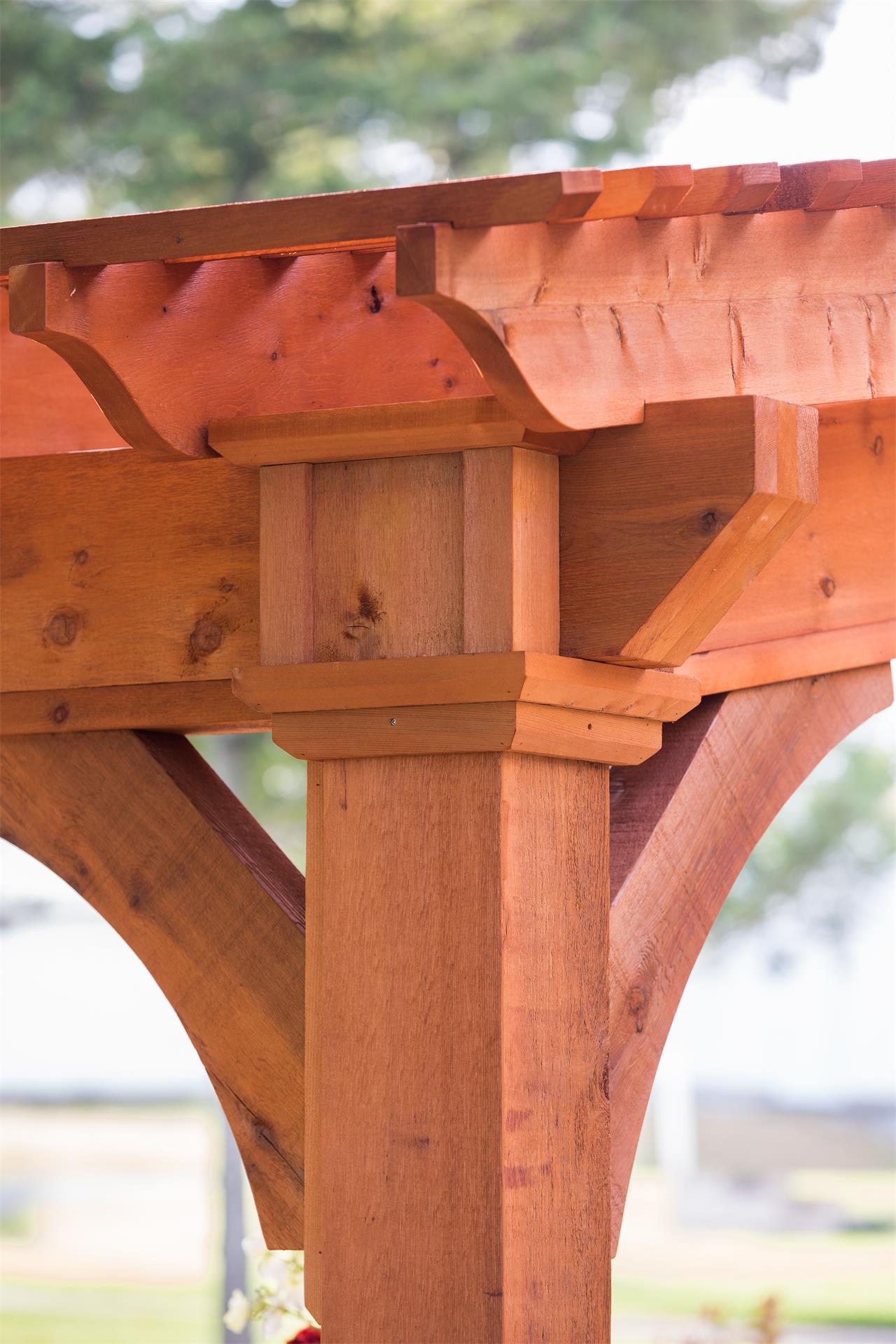 cedar pergolas kits for sale on Santa Fe Cedar Pergola From Dutchcrafters Amish Furniture