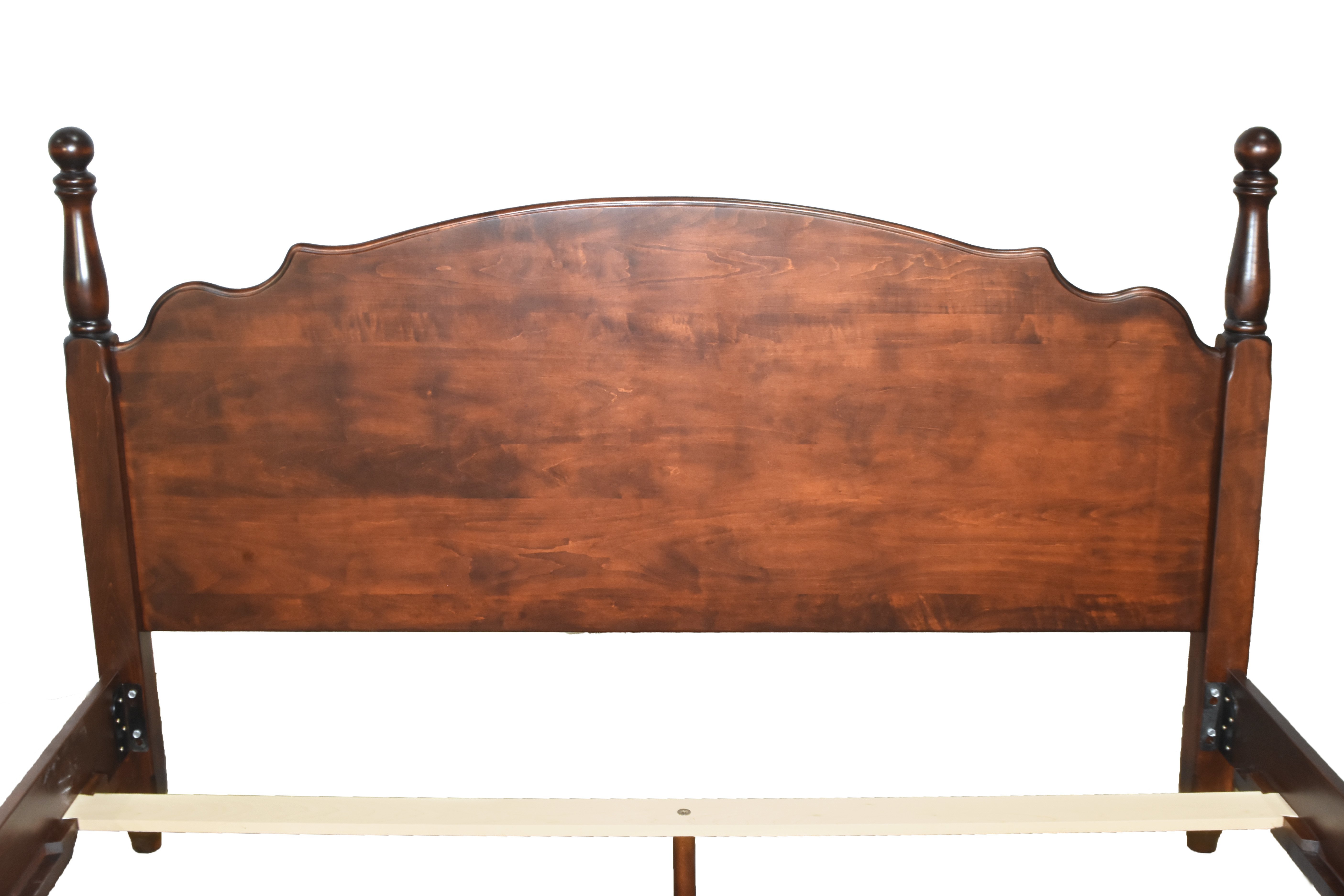 Ethan Allen Solid Cherry Cannonball Queen Bed ubicaciondepersonas