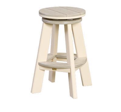 Shoreline Poly Swivel Counter Stool from DutchCrafters Amish Furniture