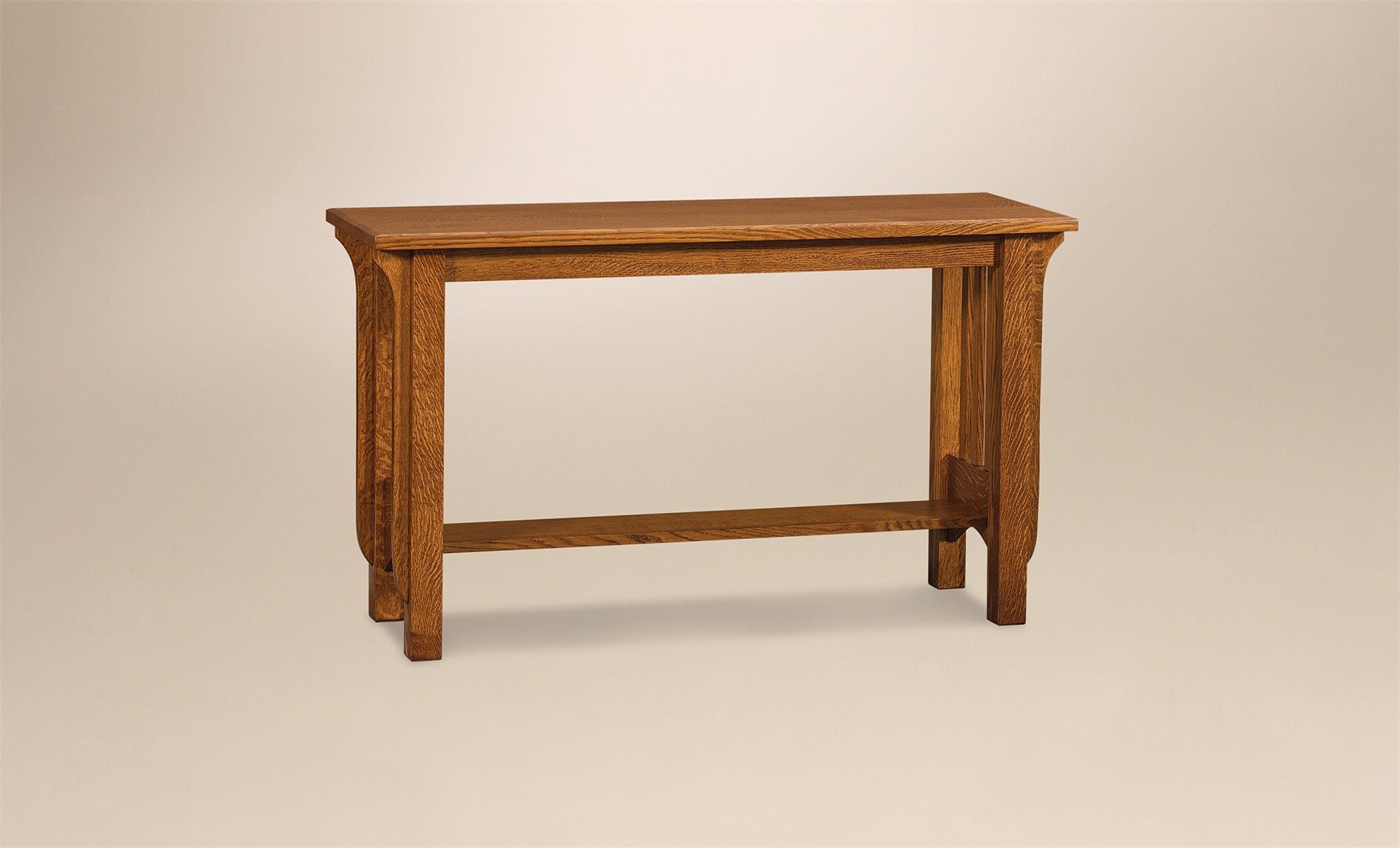 48" Mission Console Table from DutchCrafters Amish Furniture