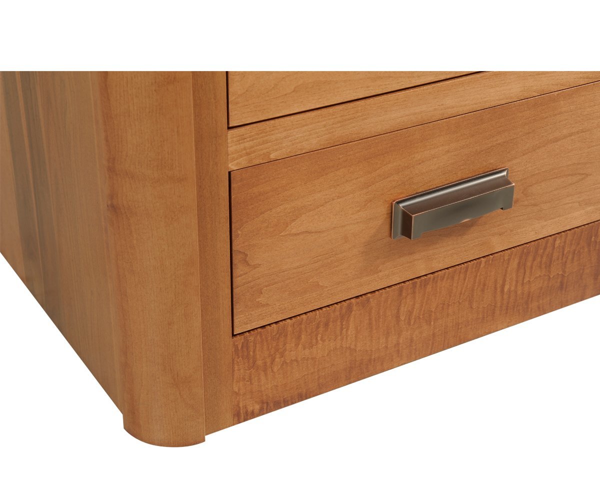 Contemporary Armoire With Rod And Shoe Shelf| DutchCrafters