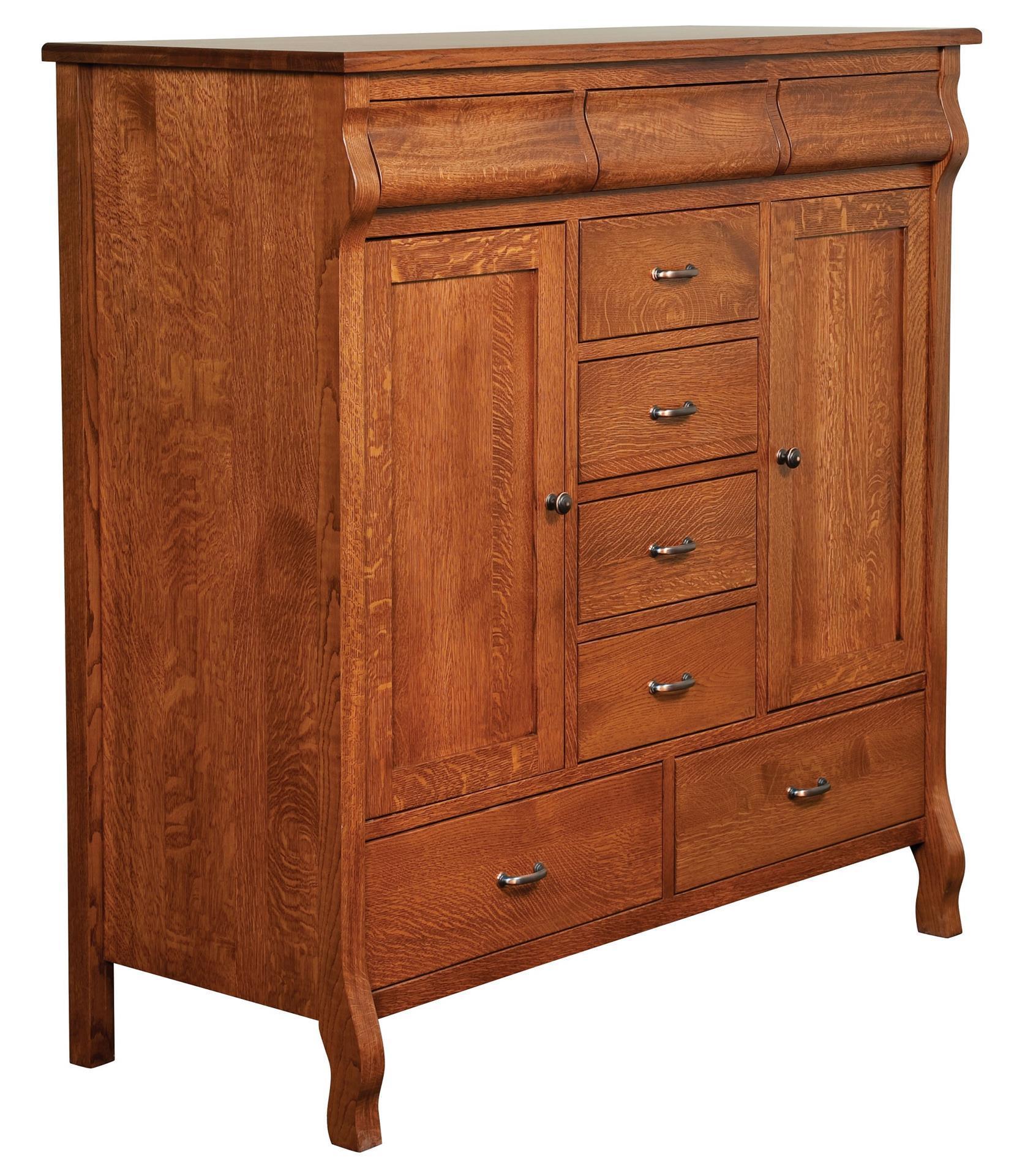 Amish Omega His & Hers Chest from DutchCrafters Amish Furniture