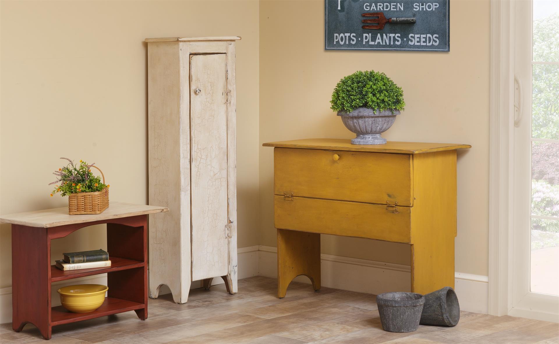 Solid Pine Wood Chimney Safe From DutchCrafters Amish Furniture