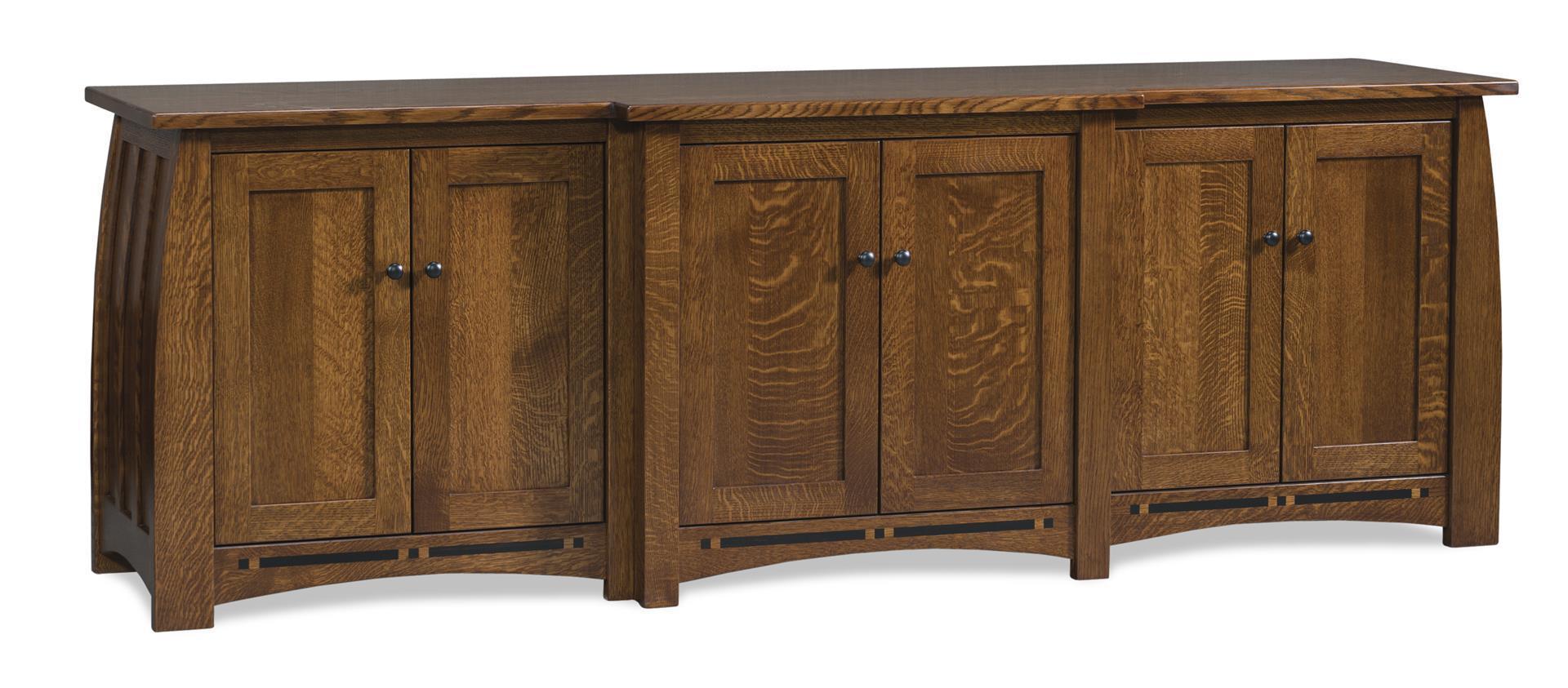 90" Wood Grove Mission Credenza from DutchCrafters Amish Furniture