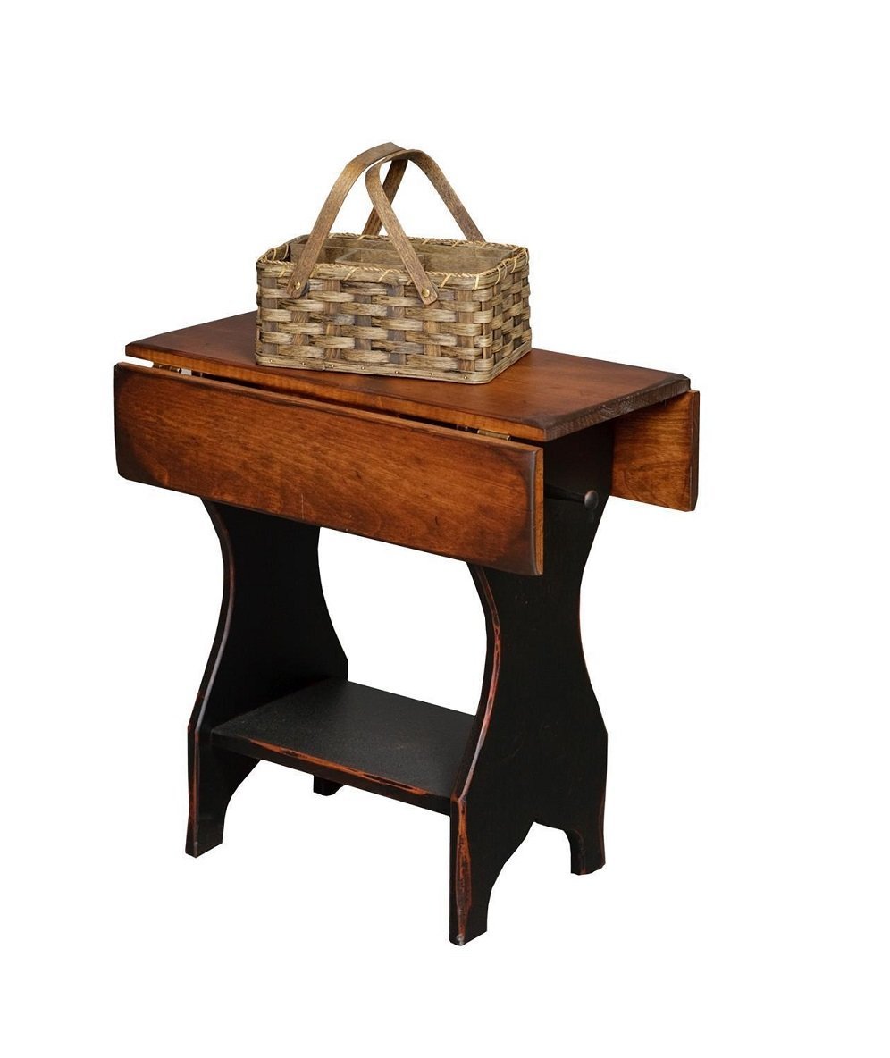 Honey Brook Drop Leaf End Table From DutchCrafters Amish Furniture