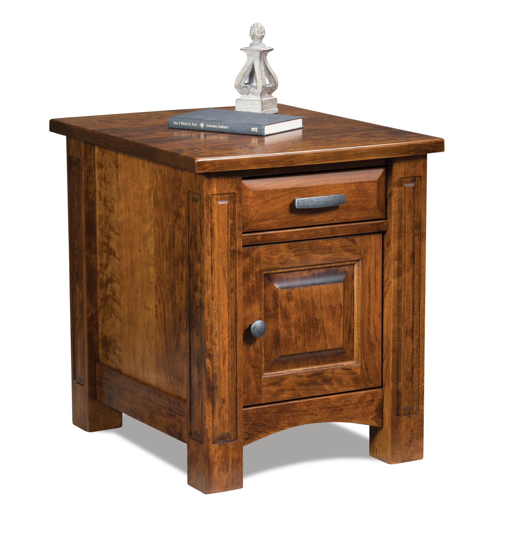 Traditional End Table Cabinet from DutchCrafters Amish Furniture