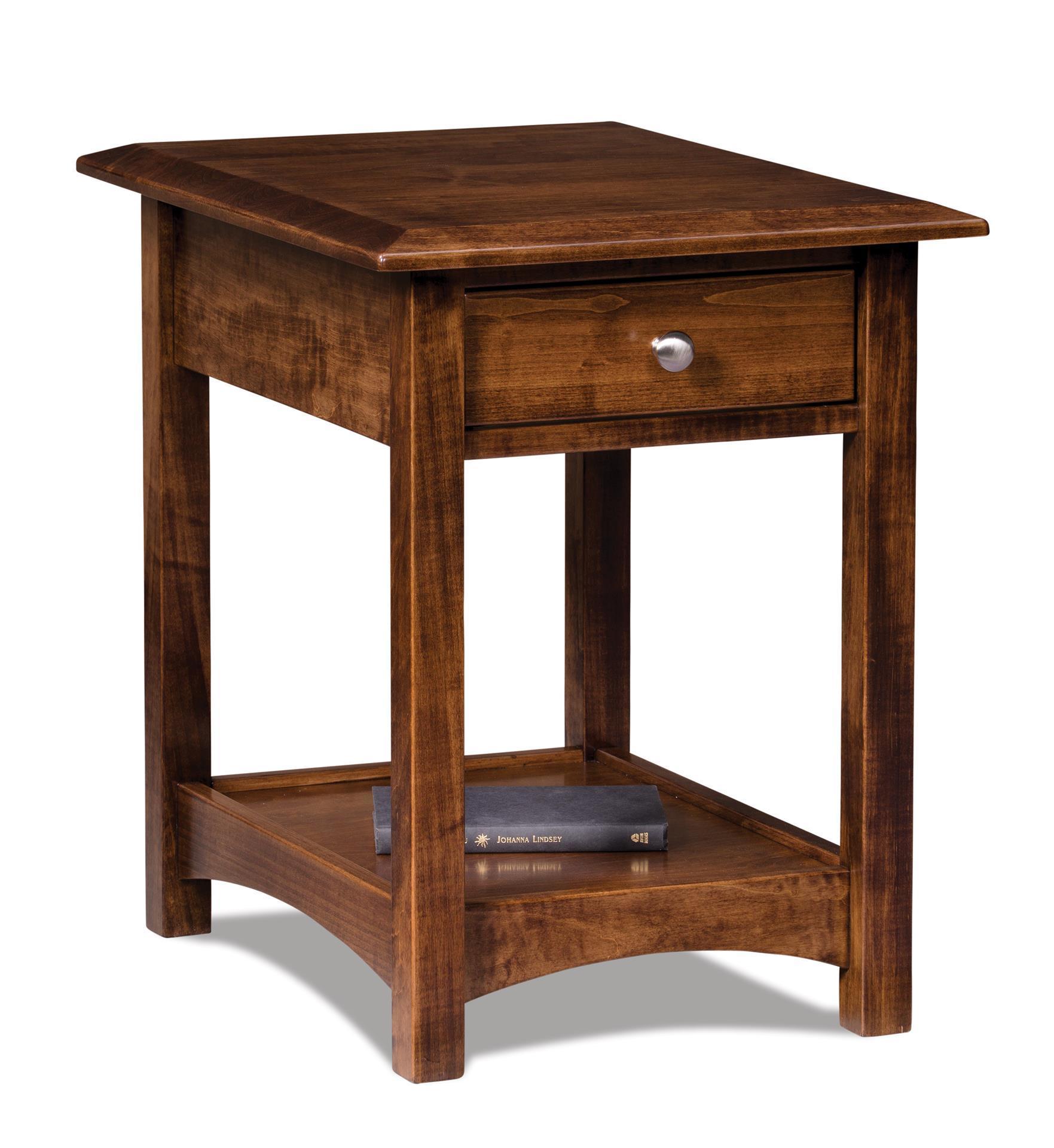 End Table in Solid Wood from DutchCrafters Amish Furniture