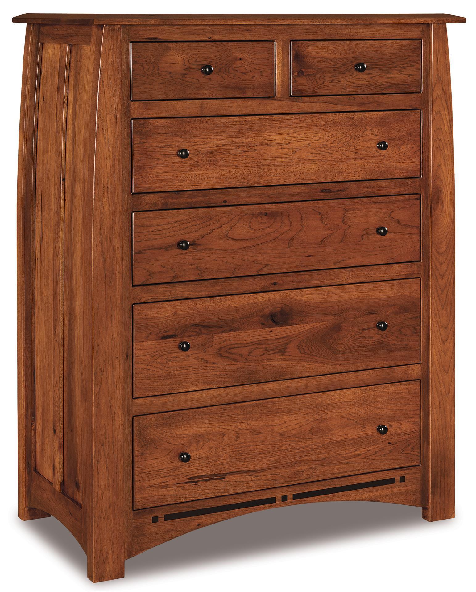 Mission 6-Drawer Chest of Drawers from DutchCrafters Amish Furniture