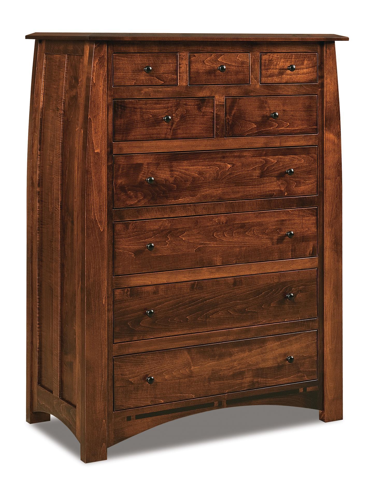 Mission Nine Drawer Chest of Drawers from DutchCrafters Amish