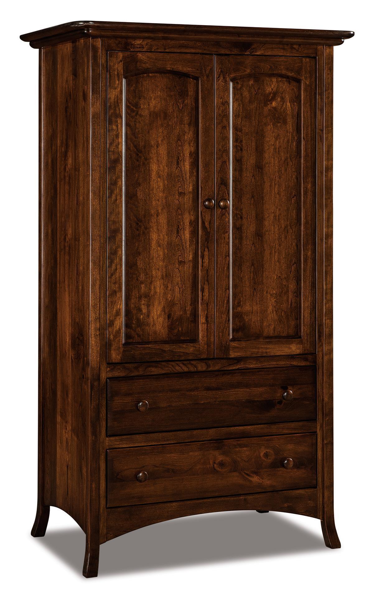Armoire with Drawers from DutchCrafters Amish Furniture