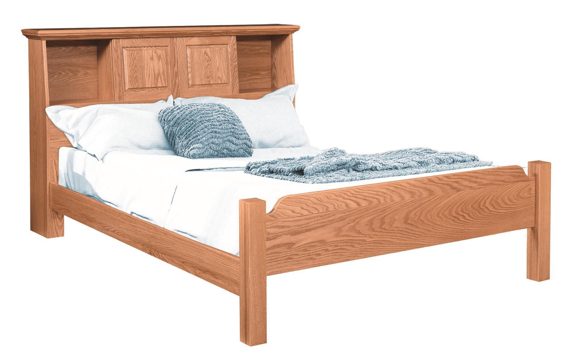 Port Huron Bookcase Bed from DutchCrafters Amish Furniture