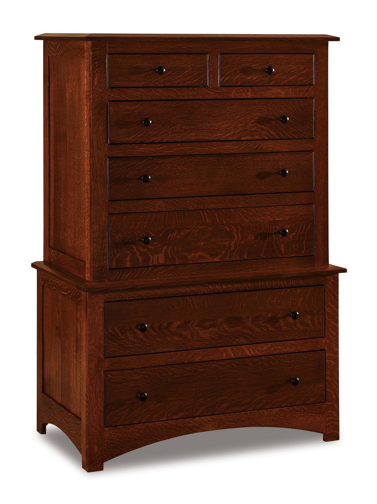 Fern 7-Drawer Chest on Chest of Drawers from DutchCrafters Amish