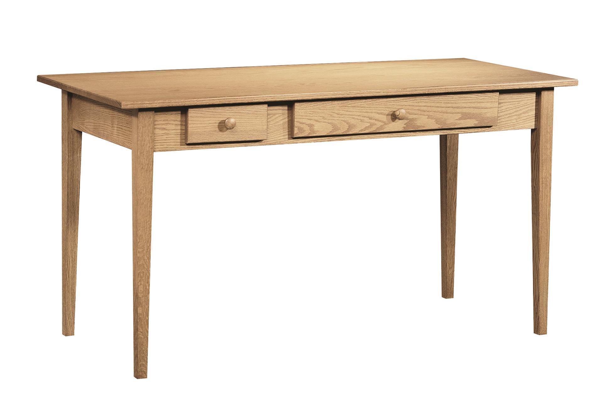 Large Shaker Writing Desk With Keyboard Drawer From Dutchcrafters