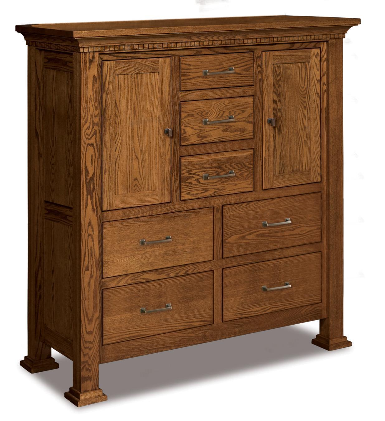 Hardwood Large Chest of Drawers from DutchCrafters Amish Furniture