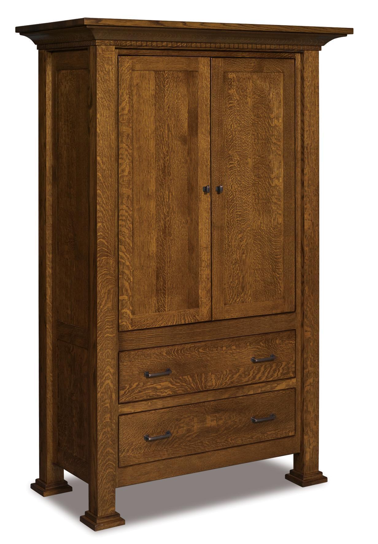 Hardwood Custom Armoire from DutchCrafters Amish Furniture