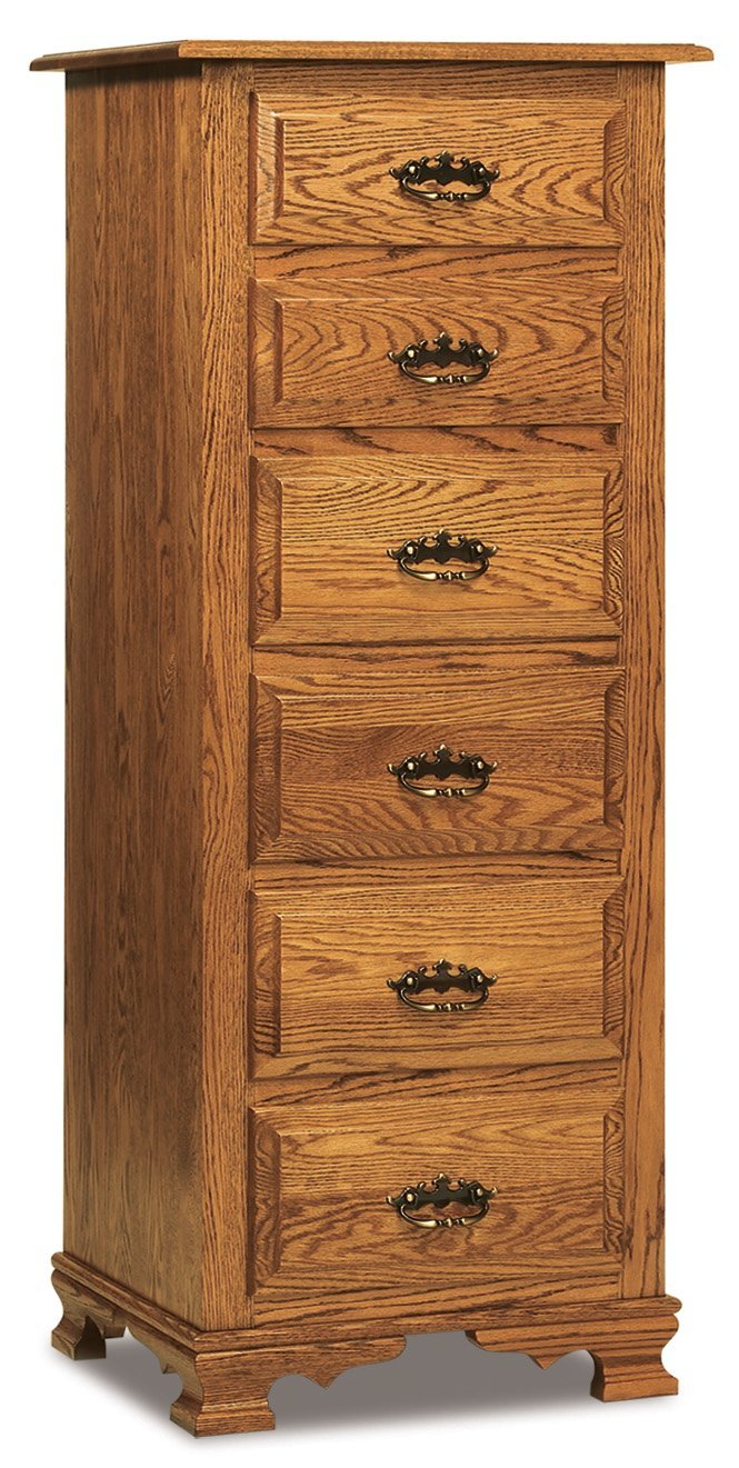 Custom Solid Wood Lingerie Chest of Drawers from DutchCrafters Amish