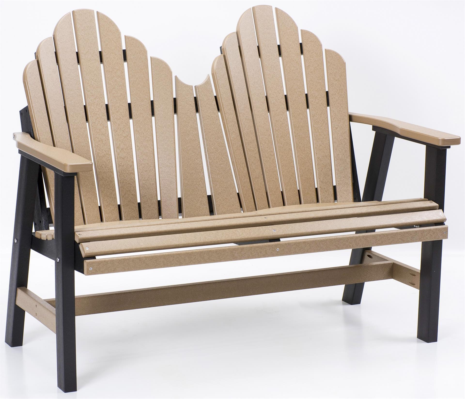 Berlin Gardens Patio Cozi-Back Poly Love Seat from