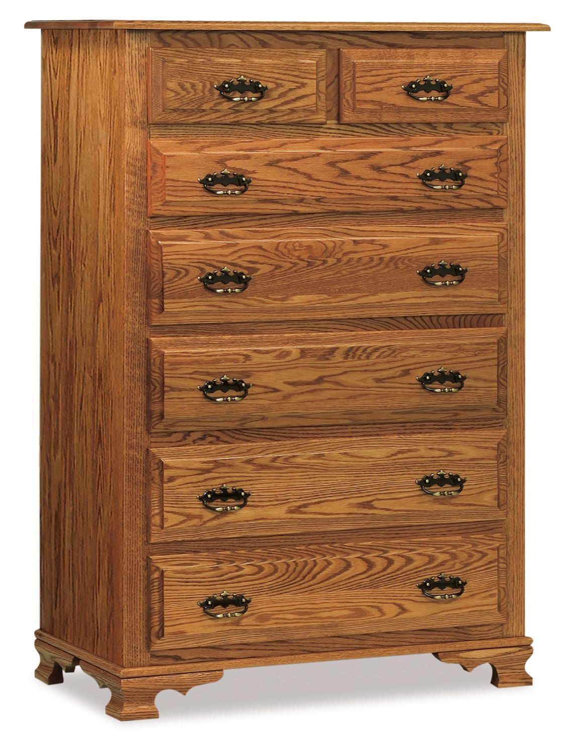 Heritage Country 7-Drawer Chest of Drawers from DutchCrafters Amish