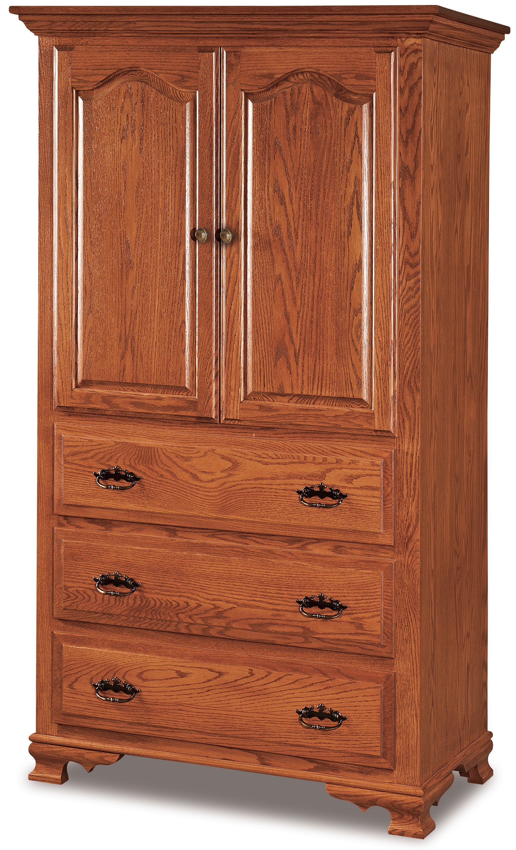 家具 timeless craft nordo Heritage Wilma Two Drawer Armoire from DutchCrafters Amish Furniture