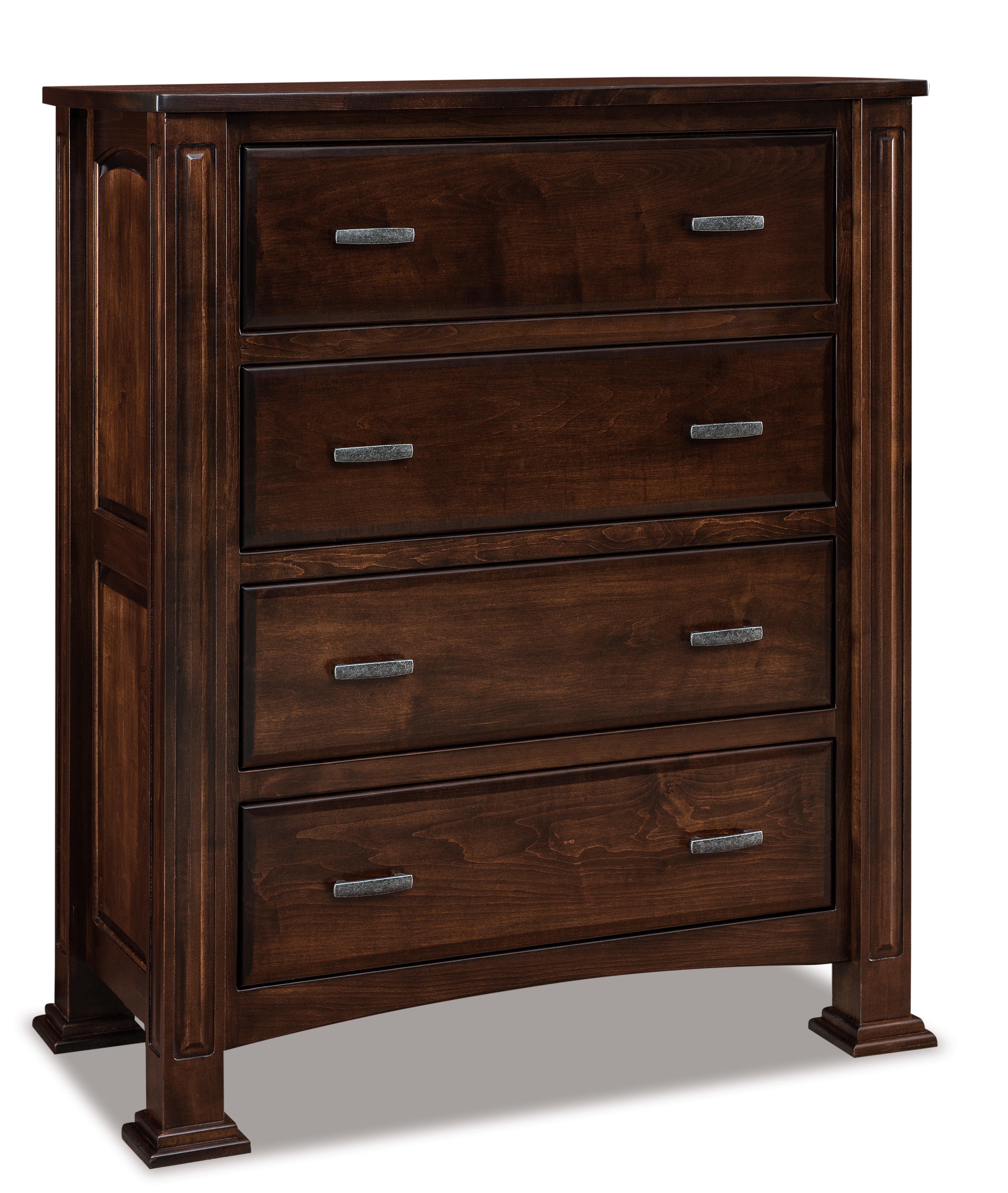 Solid Wood 4-Drawer Chest of Drawers from DutchCrafters Amish