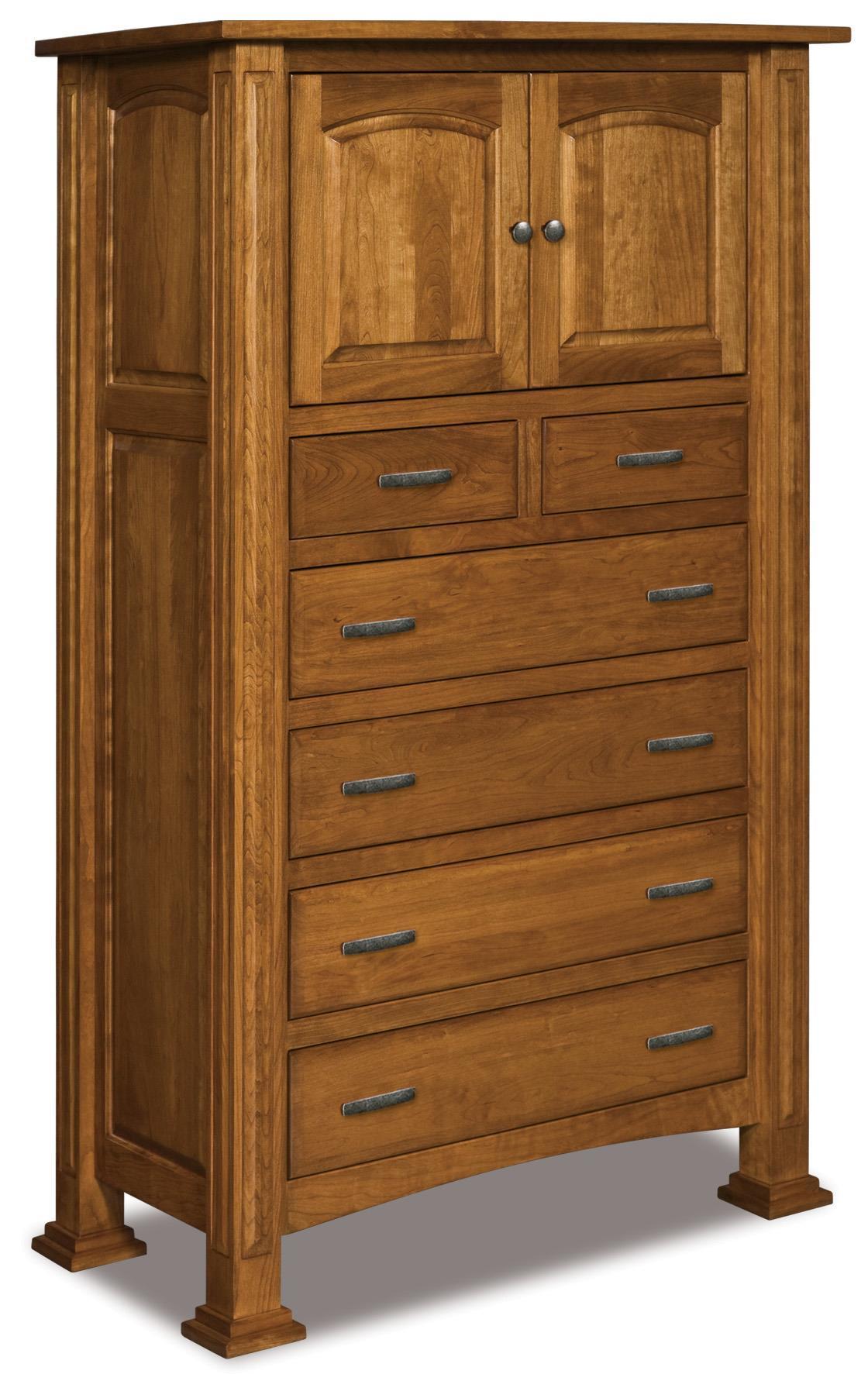 Hardwood Chest Armoire from DutchCrafters Amish Furniture
