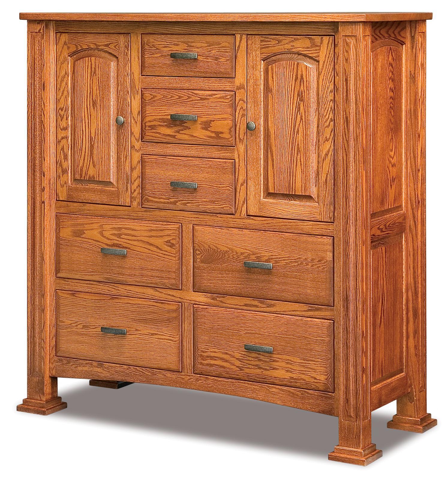 Hardwood His and Hers Chest of Drawers from DutchCrafters Amish