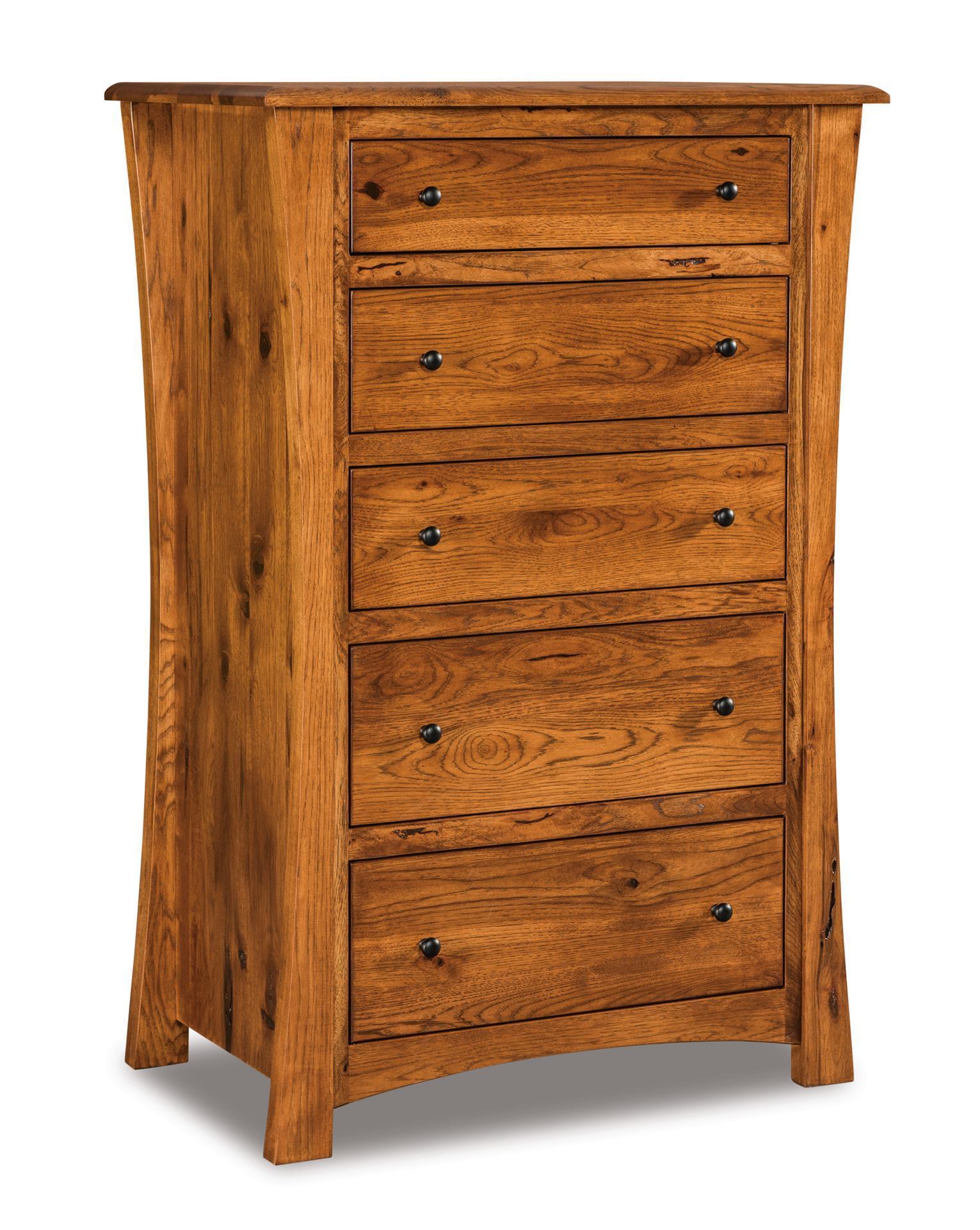 Custom Hardwood Chest of Drawers from DutchCrafters Amish Furniture