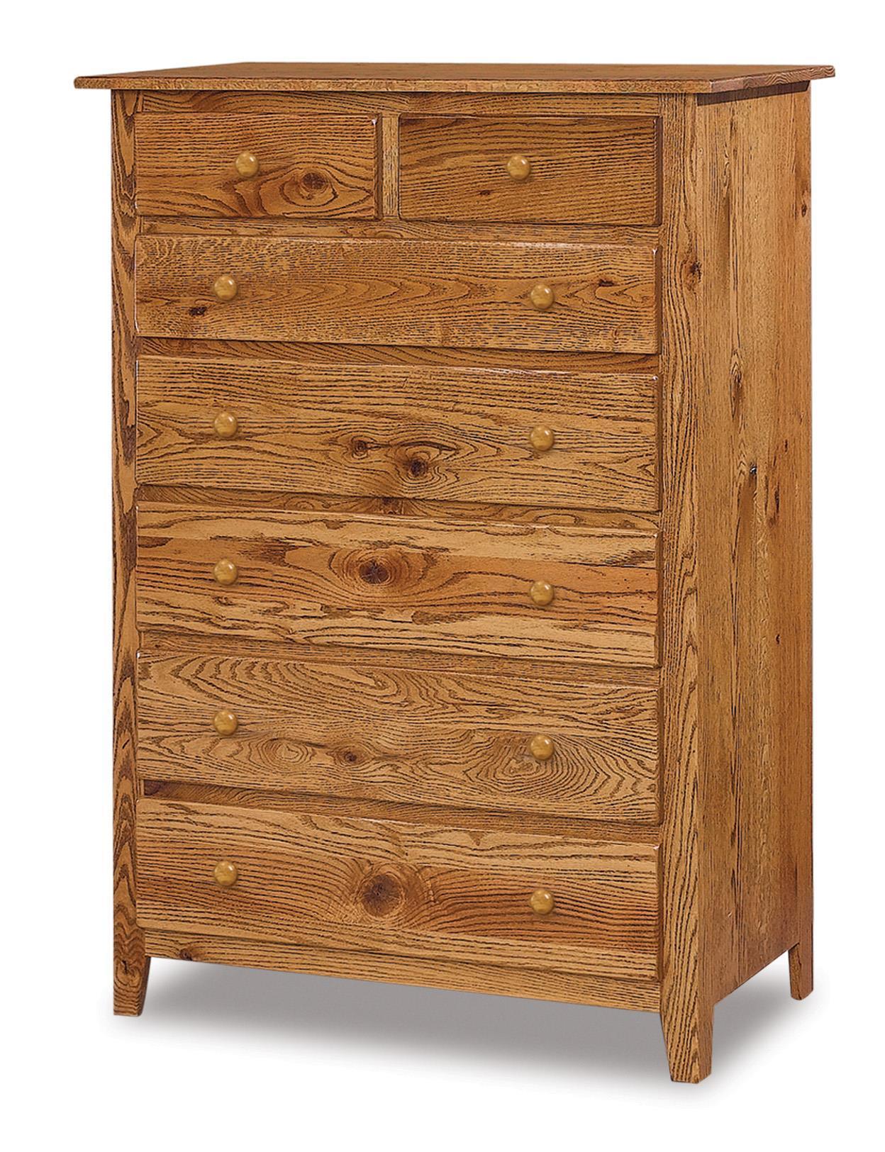 Shaker 7-Drawer Chest of Drawers from DutchCrafters Amish Furniture