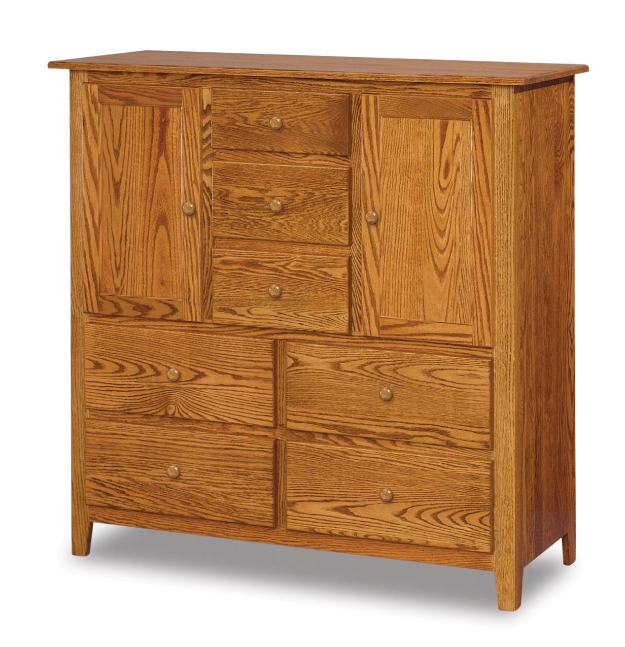 Hardwood Shaker Large Chest of Drawers from DutchCrafters Amish