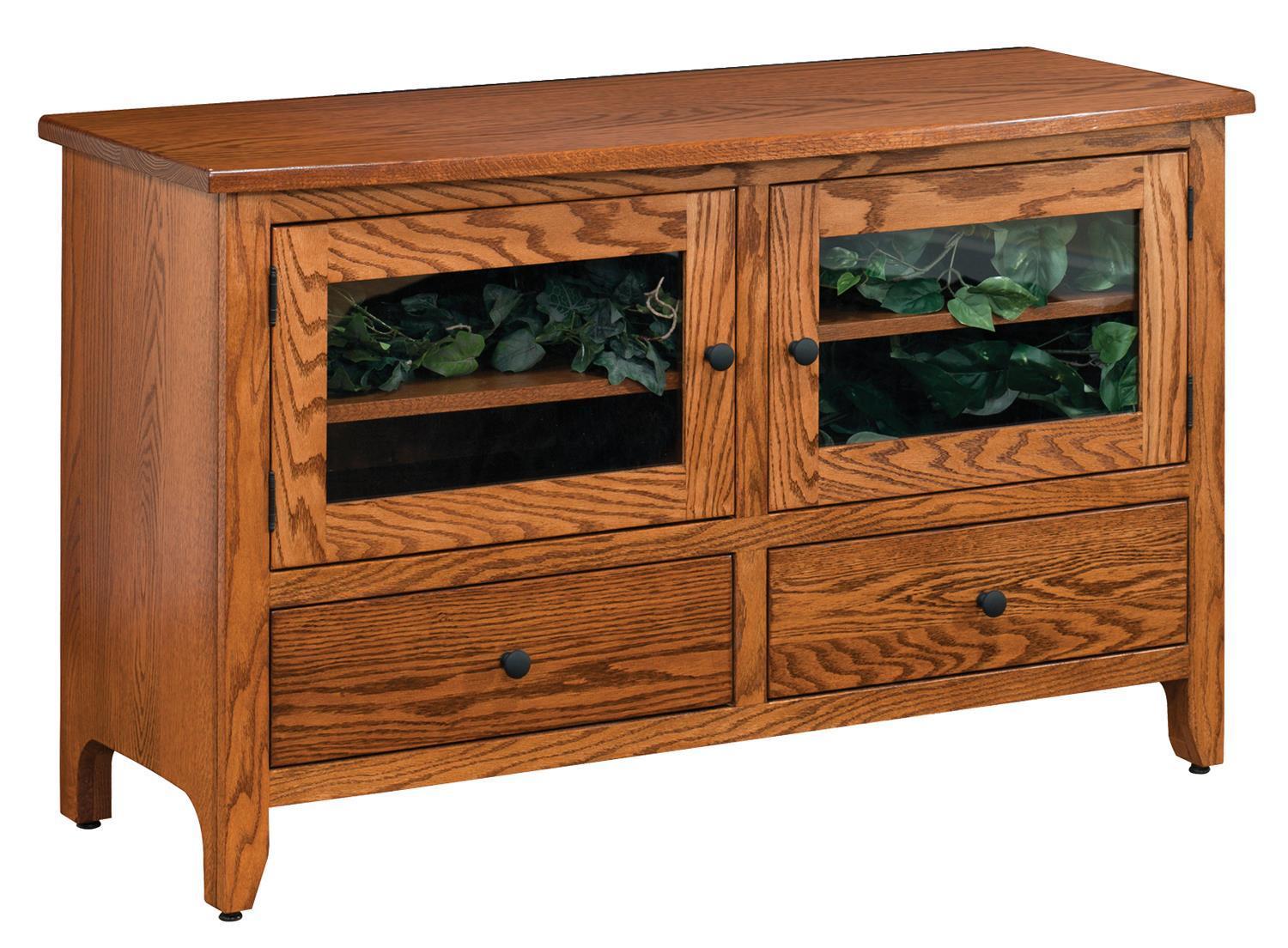 McFadden Flat Wall TV Stand by DutchCrafters Amish Furniture