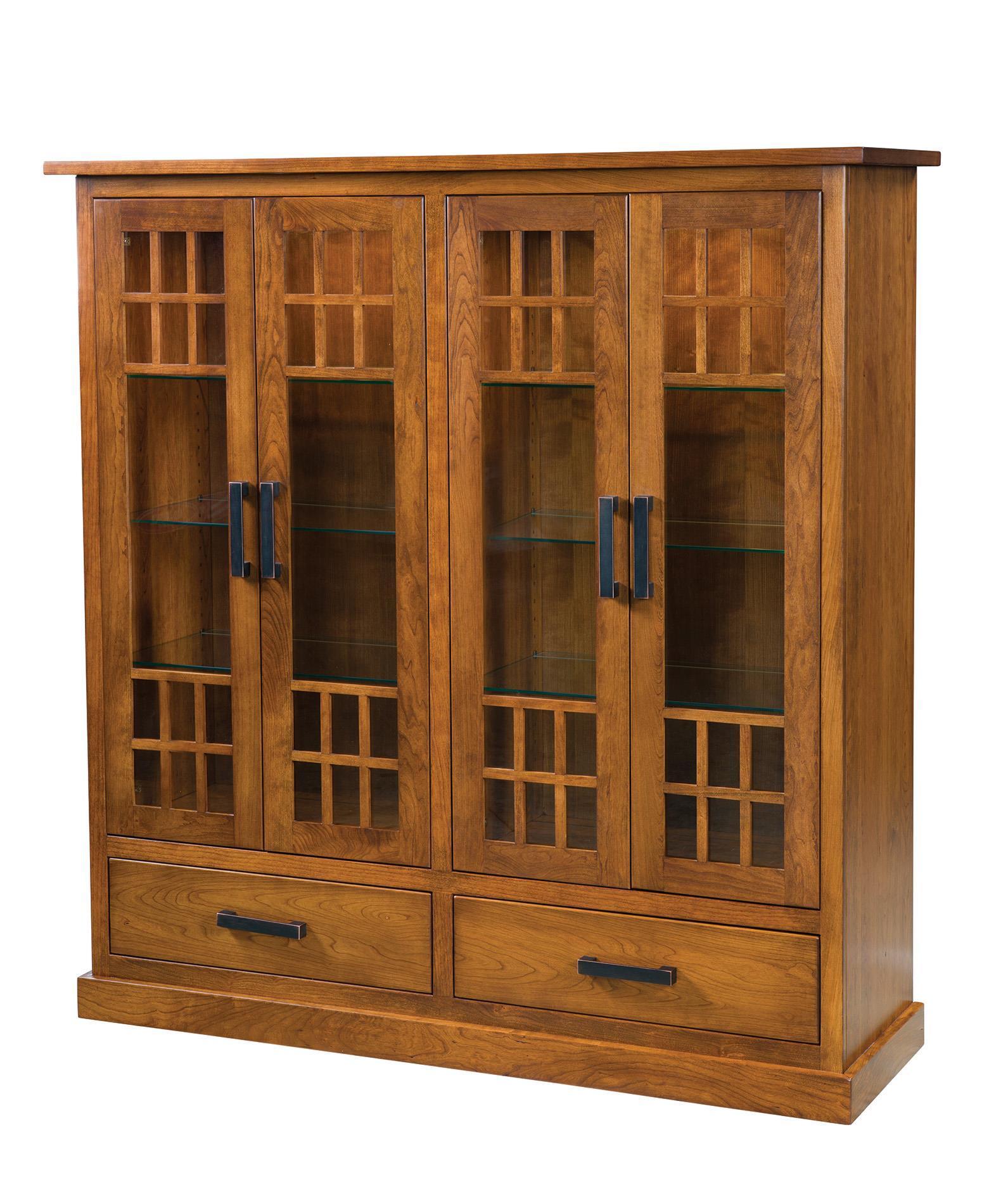 Adelia Display Cabinet from DutchCrafters Amish Furniture