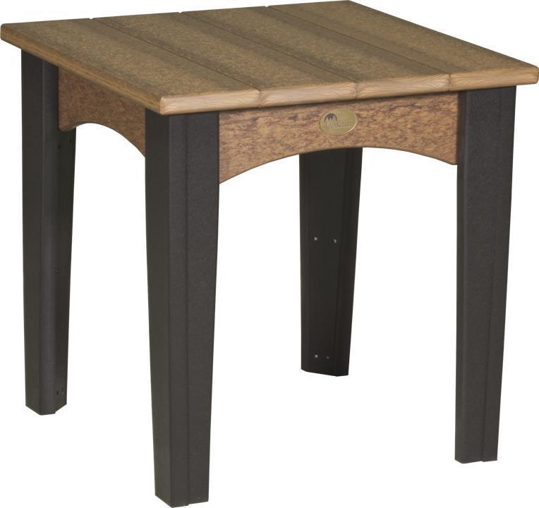 LuxCraft Small Square Patio Side End Table |