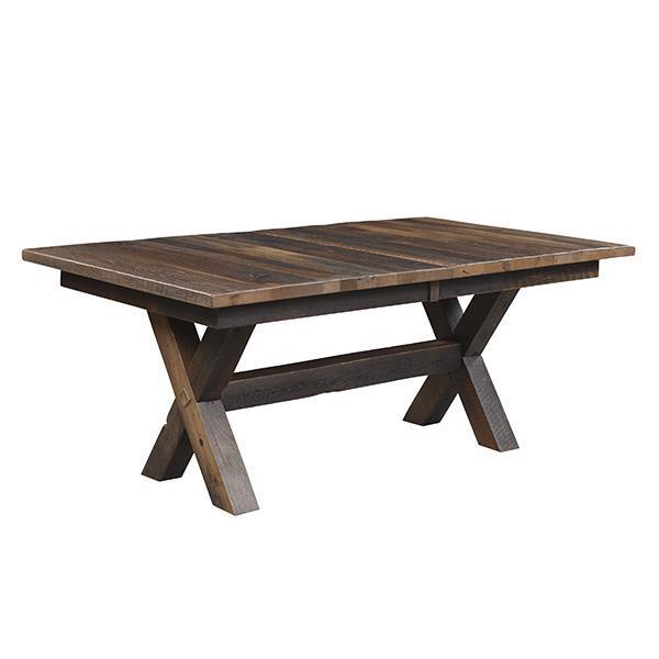 Buxton Extension Barn Wood Table from DutchCrafters Amish Furniture