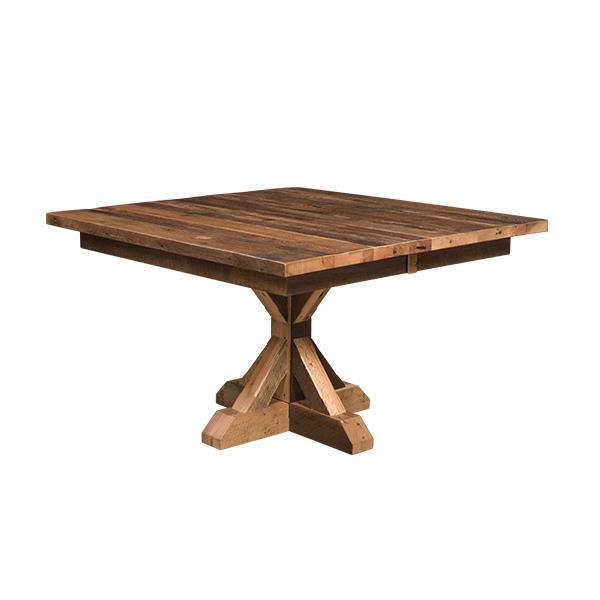 Norwich Extension Reclaimed Barn Wood Table from DutchCrafters Amish